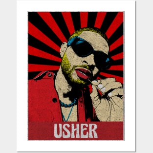 Usher Pop Art Fan Art Posters and Art